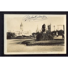 CIUDAD DE BUENOS AIRES PLAZA DEL CONGRESO LINDA TARJETA POSTAL